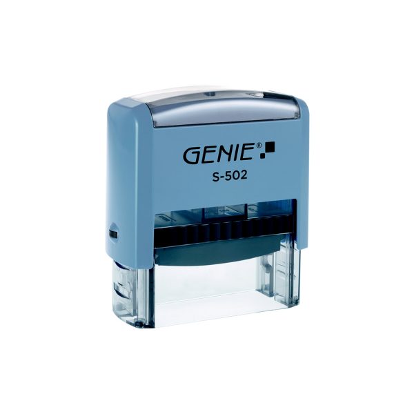 GENIE S-502 Selbstfärbender Stempel Set mit bis zu 5 Zeilen