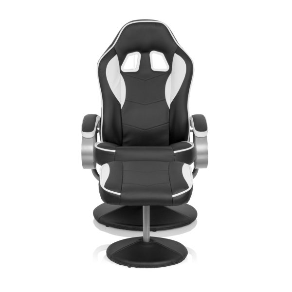 hjh OFFICE Loungesessel GAMER PRO WH 110 Kunstleder mit Armlehnen