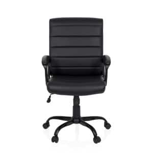 hjh OFFICE Home Office Chefsessel ERGOSMOOTH BIG Kunstleder mit Armlehnen Wippmechanik