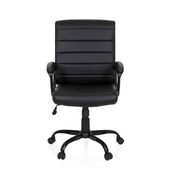 hjh OFFICE Home Office Chefsessel ERGOSMOOTH BIG Kunstleder mit Armlehnen Wippmechanik