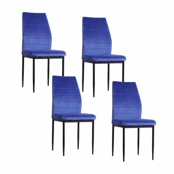 HTI-Living Stuhl Madison Velvet 4er-Set