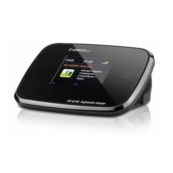 Albrecht DR52BA DAB+ UKW Radio-Tuner Musik-Streaming