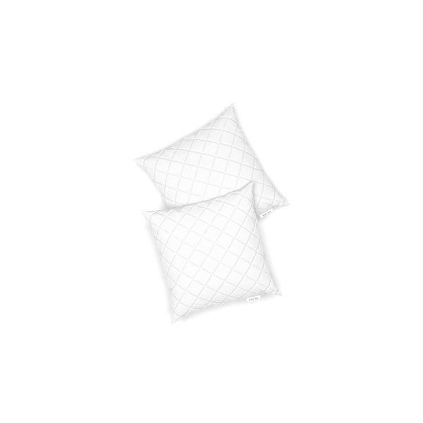 VitaliSpa 2er Set Microfaser Kopfkissen 40 x 40 cm Allergiker geeignet Kissen