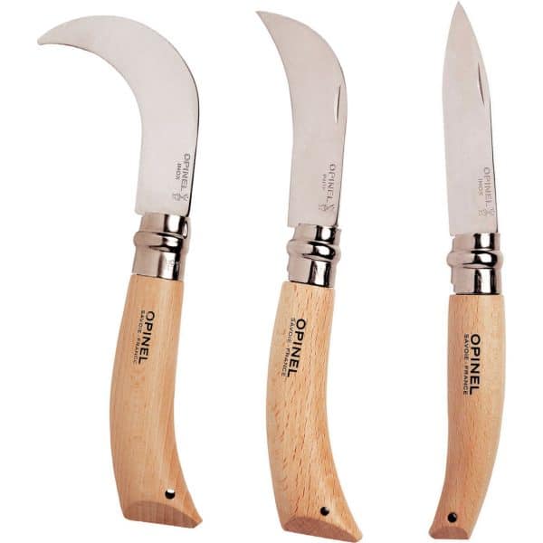 OPINEL Gärtnerhippe Gärtner Messer Blumen Garten Hippe Klappmesser Taschenmesser Variante: Variante 3