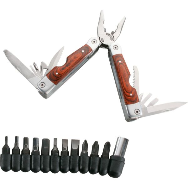 HERBERTZ Multi Tool - Multifunktionswerkzeug Taschenmesser Werkzeug 11 Bits Etui