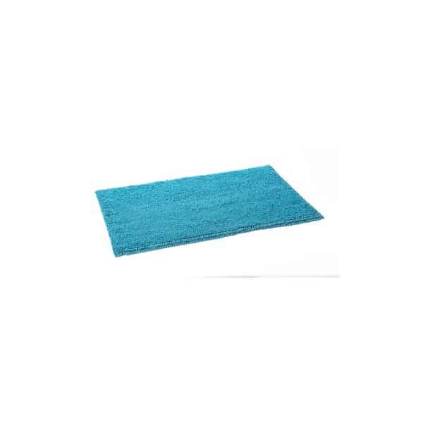 PANA® Chenille Badematte • Badteppich • Duschvorleger mit Noppen • Badezimmerteppich • ca. 53 x 86 cm • in versch. Farben... Blau