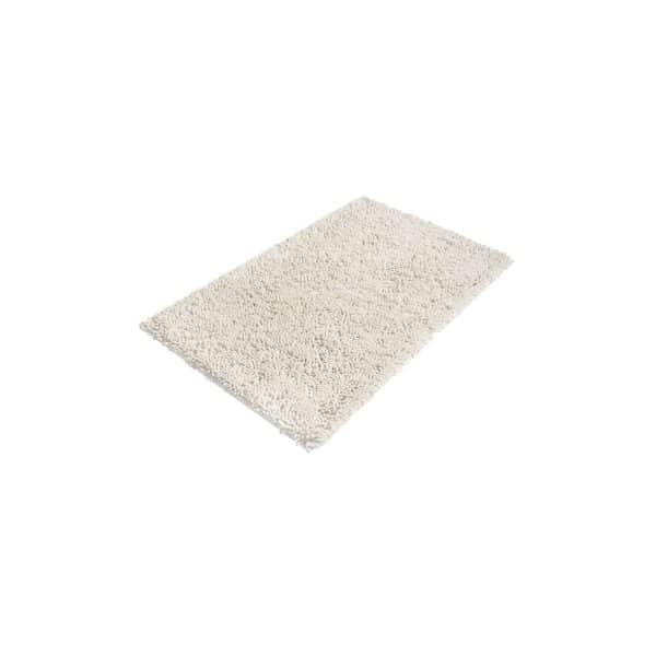 PANA® Kuscheliger Chenille Badvorleger • Badematte • Badteppich • Duschvorleger • 60x100 cm • Rutschfester Badeteppich • Ökotex zertifiziert... Creme