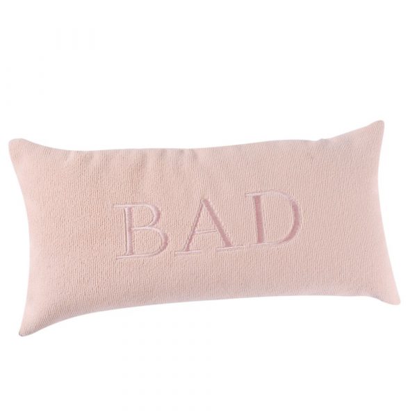 PANA® Badewannenkissen • Badekissen • Nackenkissen Badewanne • Badesofa Kissen • Badewannensofakissen • Polster Badewanne • ca. 20 x 40 cm • UNI + Embroidery BAD / WELLNESS • versch. Farben... Rosé BAD