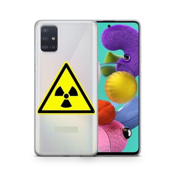 Schutzhülle für ZTE Blade A51 Motiv Handy Hülle Silikon Tasche Case Cover Neu... Nuklear