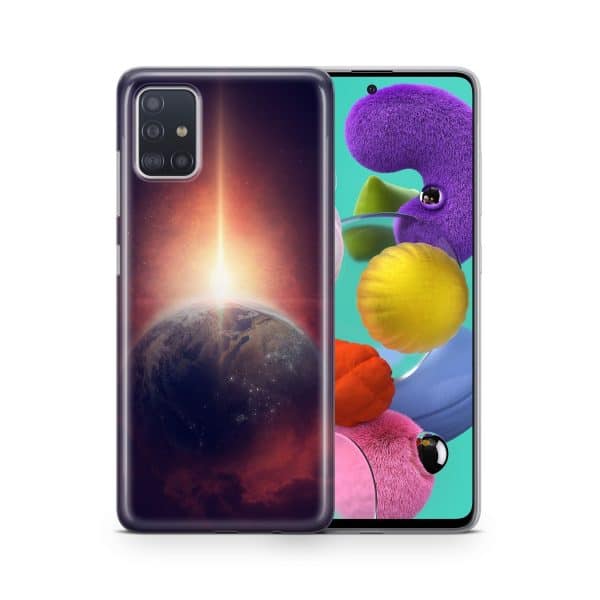 Schutzhülle für ZTE Blade A51 Motiv Handy Hülle Silikon Tasche Case Cover Neu... Unsere Erde