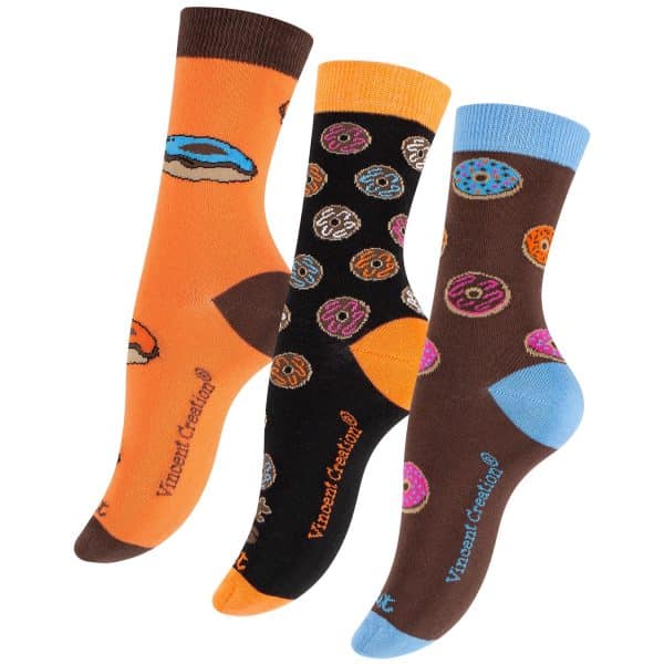 Vincent Creation® DONUTS Socken 3 Paar - One Size