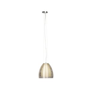 BRILLIANT Lampe Relax Pendelleuchte 30cm chrom/weiß   1x A60