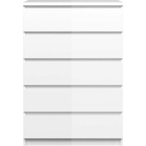 Nada Kommode 5 Schubladen weiss Sideboard Highboard Schrank Flur Diele