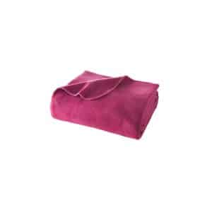 WOHNWOHL® Wohndecke uni • Soft-Fleece-Decke • Polarfleece-Decke • Tagesdecke • Kuscheldecke • Viscose-Decke Mischung • Sofaüberwurf • Fleecedecke • Couch-Decke • Überwurf • weiche Tagesdecke • 150 cm x 200 cm • 60% Polyester