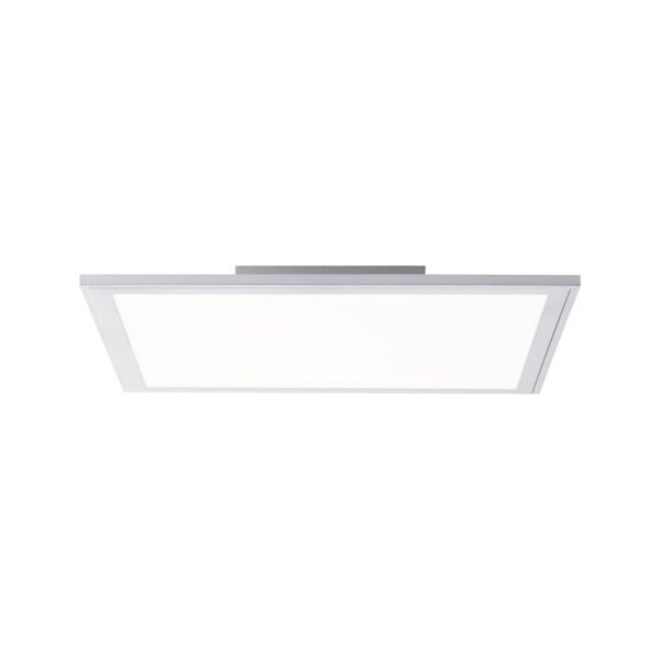 Brilliant   Flat LED Deckenaufbau-Paneel 40x40cm silber   1x LED integriert