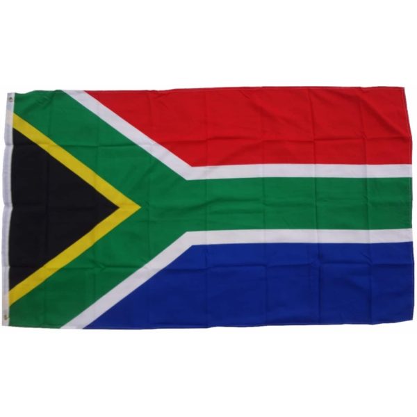 XXL Flagge Südafrika 250 x 150 cm Fahne mit 3 Ösen 100g/m² Stoffgewicht