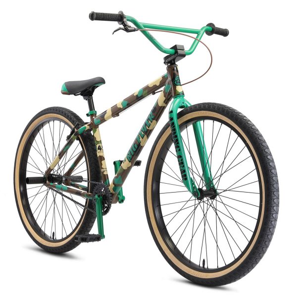 SE Bikes Big Flyer Wheelie Bike 29 Zoll Fahrrad für Erwachsene und Jugendliche ab 165 cm BMX Rad Stuntbike