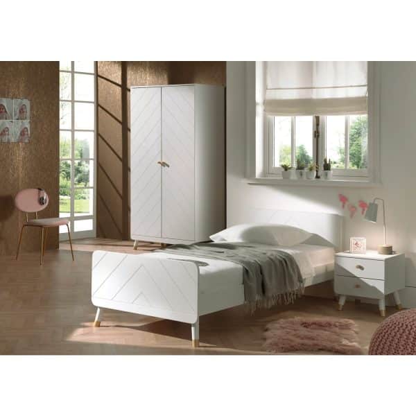 BILLY Jugendzimmer Set 3-tlg. best. aus: Bett 90 x 200 cm