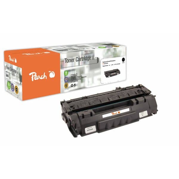 Peach H53ABK Tonermodul bk ersetzt HP No. 53A BK