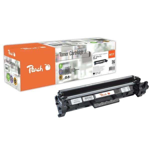 Peach H17A Tonermodul bk ersetzt HP No. 17A