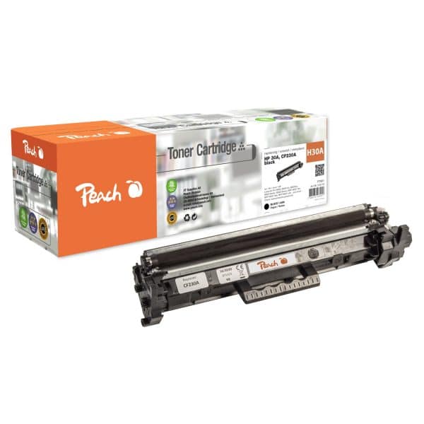 Peach H30A Tonermodul bk ersetzt HP No. 30A