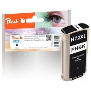 Peach H72XLPBK Druckerpatrone XL bkph ersetzt HP No. 72XL PBK