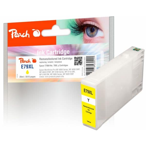 Peach E79XLy Druckerpatrone XL ye ersetzt Epson No. 79XL y