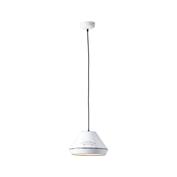 BRILLIANT Lampe Grain Pendelleuchte 33cm weiß   1x A60