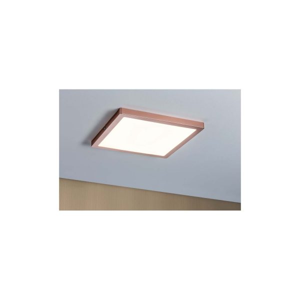 Wandleuchte Atria LED-Panel 300x300mm 24W Rosegold