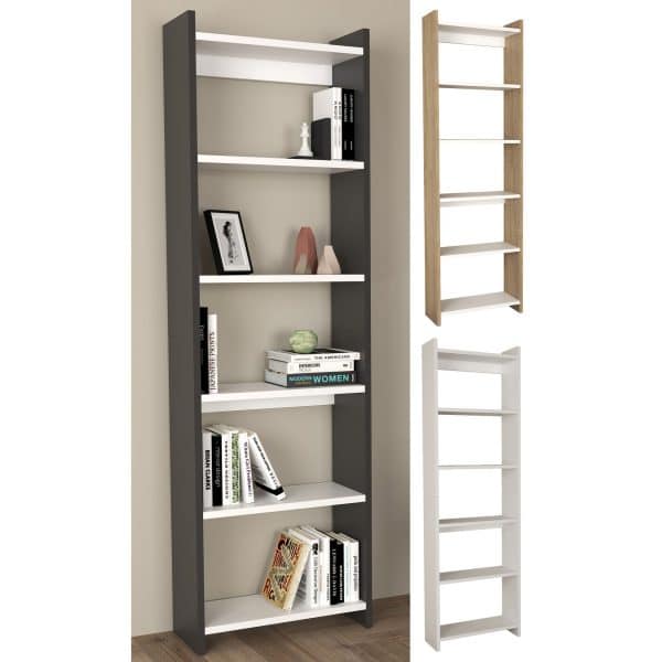 VCM Holz Raumteiler Stand Regal Bücherregal Deko Bücher Standregal Tilus XL