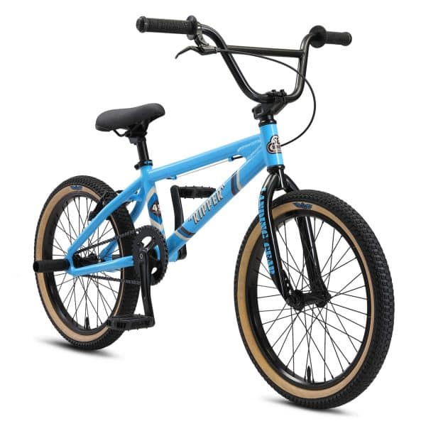 SE Bikes Ripper BMX 20 Zoll für Erwachsene und Jugendliche 140 - 165 cm Fahrrad Freestyle Rad für Tricks im Skatepark