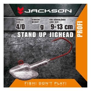 Jackson VMC Jighead Stand Up 4/0 für Köderlänge 9–13 cm 21g