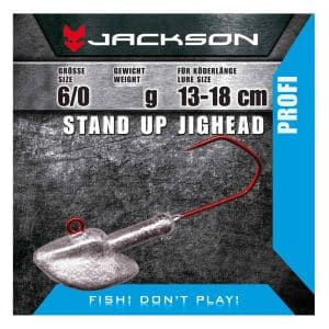 Jackson VMC Jighead Stand Up 6/0 für Köderlänge 13–18 cm 10g