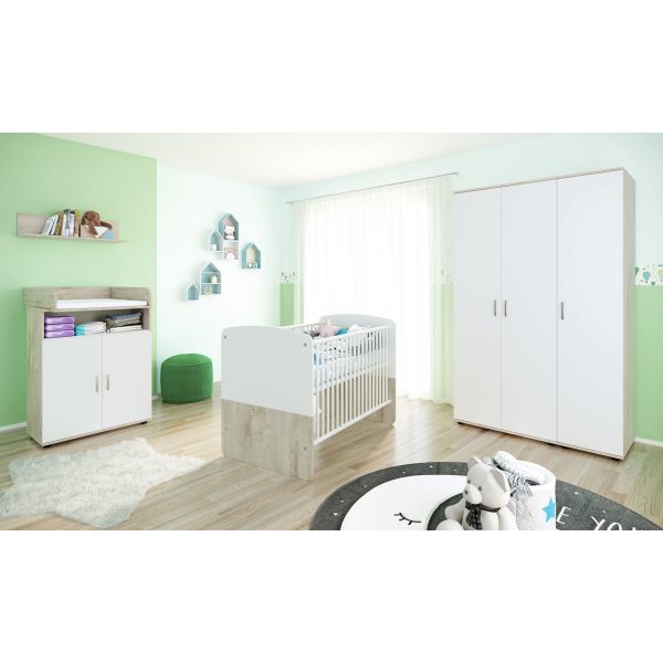 nonjoo. Babyzimmer Lani Set 7: best. aus Babybett