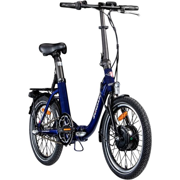 Zündapp ZXT20 20 Zoll E Bike Elektrobike Pedelec E Klapprad Faltrad E Fahrrad mit Rad Nabenmotor Tiefeinsteiger 3 Gang