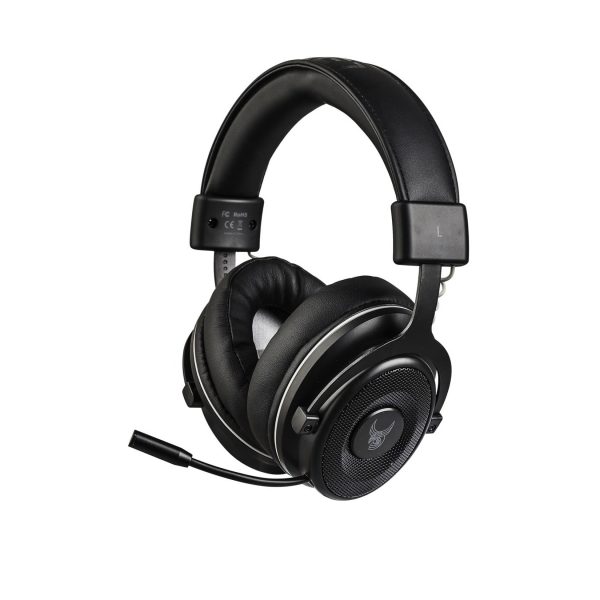 L33T MUNINN Kabelloses Gaming-Headset Kopfhörer OverEar