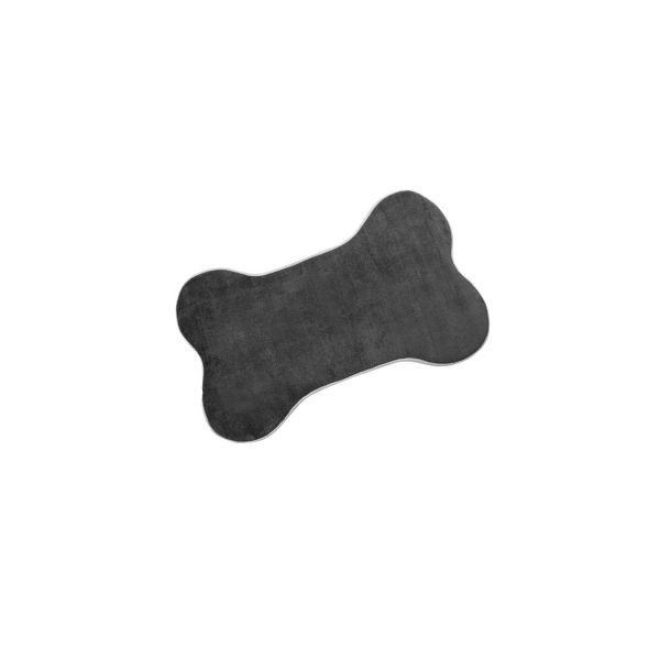 KAHU® Hundematte in Knochenform • Hundebett • Tierdecke • orthopädisch • viskoelastisch • rutschfest • waschbar