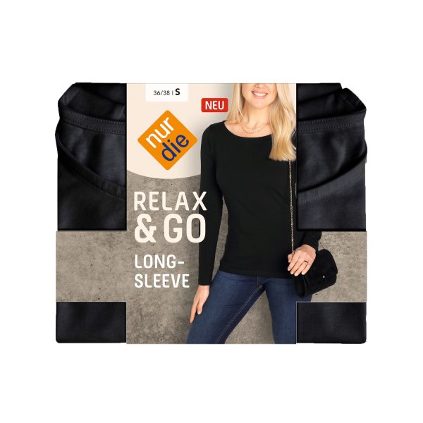 NUR DIE Longsleeve Relax & Go