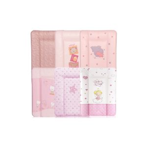 Lorelli Kinder Wickelauflage Softy 50 x 70 cm waschbar gepolstert erhöhter Rand pink