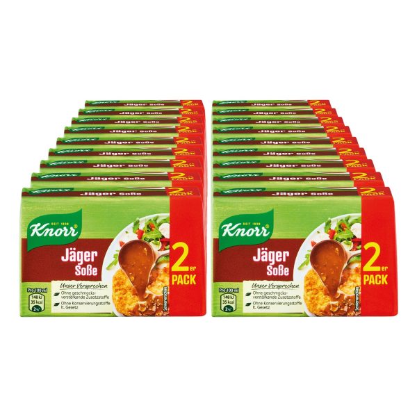 Knorr Jäger Soße ergibt 2 x 250 ml