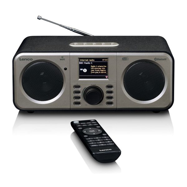 Lenco DIR-141BK Internetradio mit DAB+