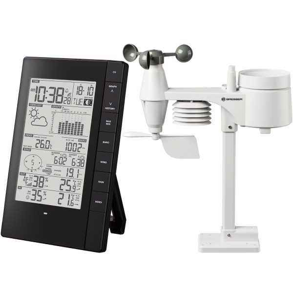 BRESSER PC-Wetterstation mit 5-in-1 Außensensor