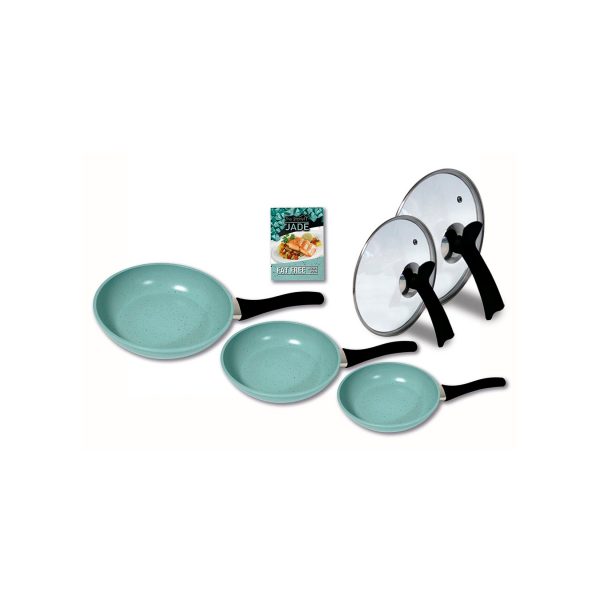 Starlyf® Pfannenset Jade-Beschichtung Jade Pan Set