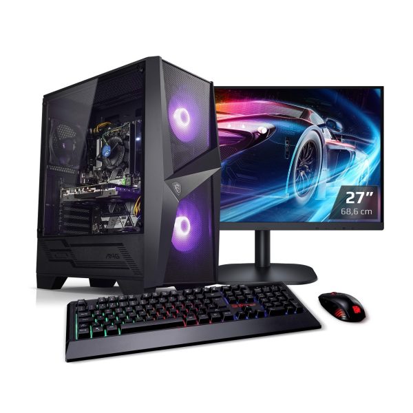 PC Set Gaming mit TFT Raptor V AMD Ryzen 5 5600X