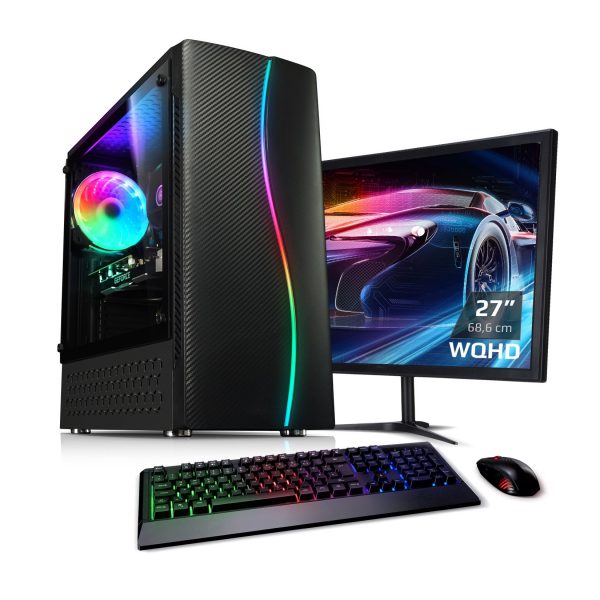 PC Set Gaming mit TFT Lightning 12 Intel Core i5-12400F