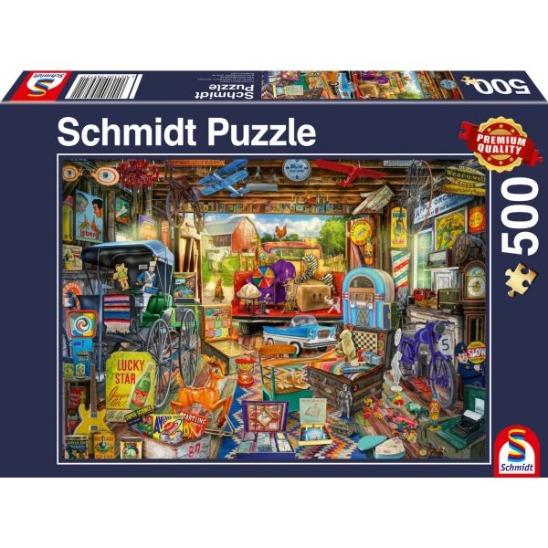 Schmidt Spiele Puzzle Garagen-Flohmarkt 500 Teile