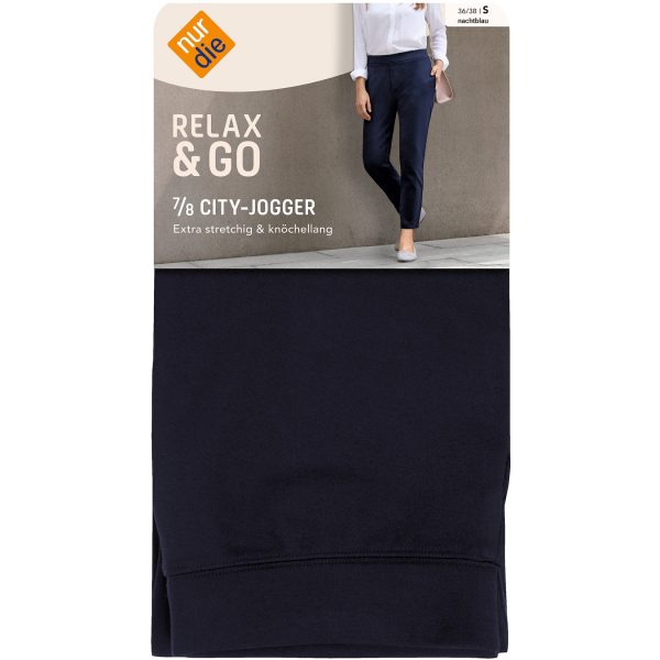 NUR DIE Jogginghose Relax & Go 7/8 City Jogger