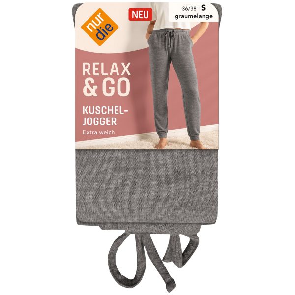 NUR DIE Jogginghose Relax & Go Kuschel-Jogger