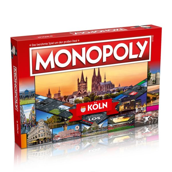 Monopoly Köln Stadt City Edition Gesellschaftsspiel Brettspiel Spiel