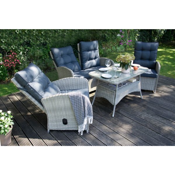 bellavista Aluminium Dining Set "Monte Carlo"